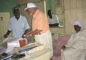 04 Gunter buys stamps in Post Office, Port Sudan